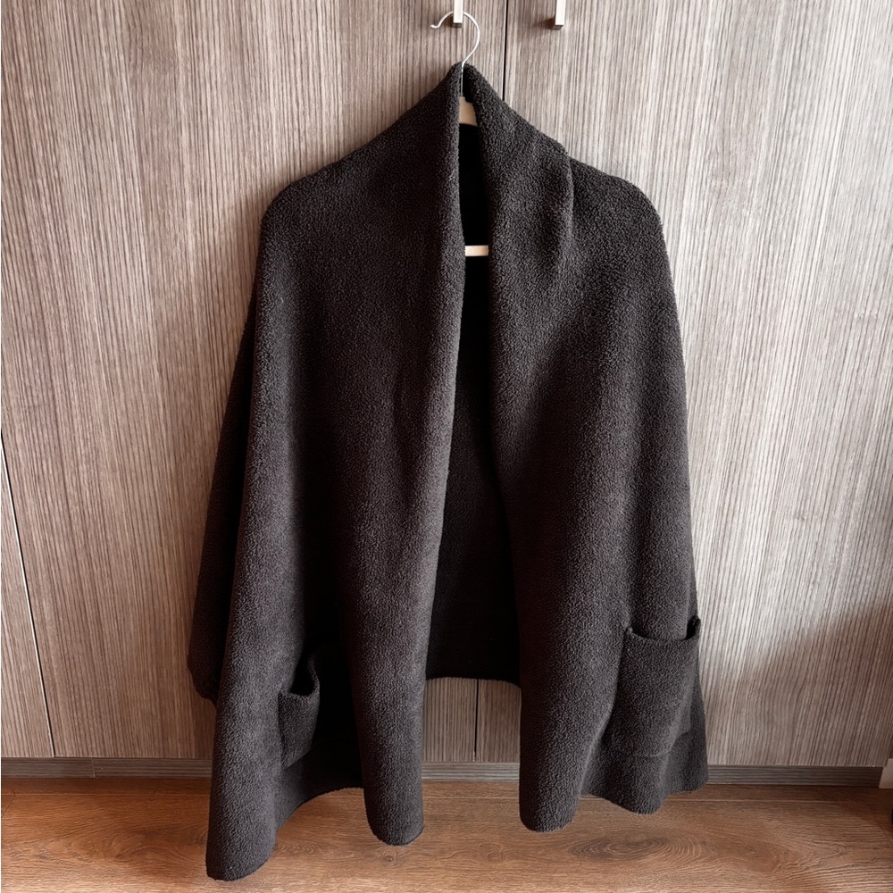 Grey Barefoot Dreams Wrap/Cardigan